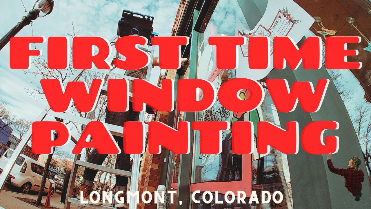 ❄ Holiday Window Painting! ❄ | American Traditional and Mid Century Modern inspired Commissioned