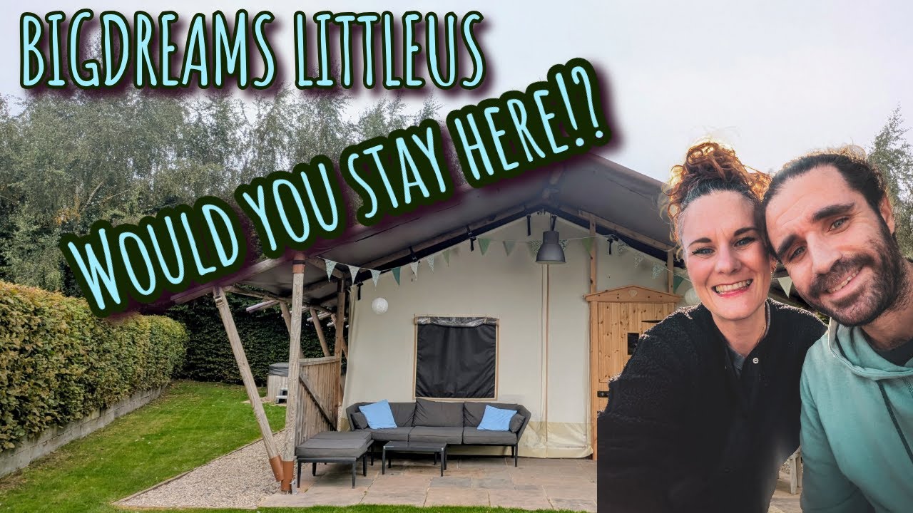 Glamping in Shrewsbury, UK | Safari Tent Stay with Hot Tub 🏕✨