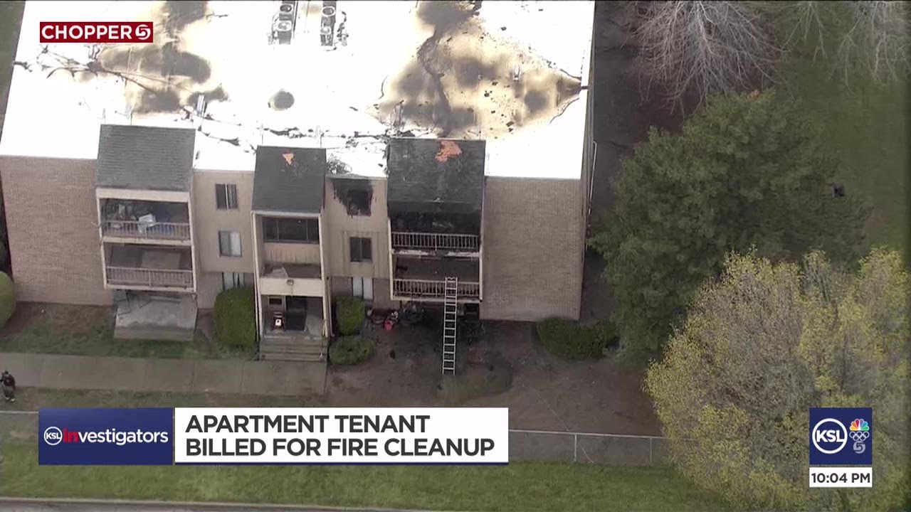 Midvale Apartment Tenant Billed For Fire Cleanup After He Was Displaced
