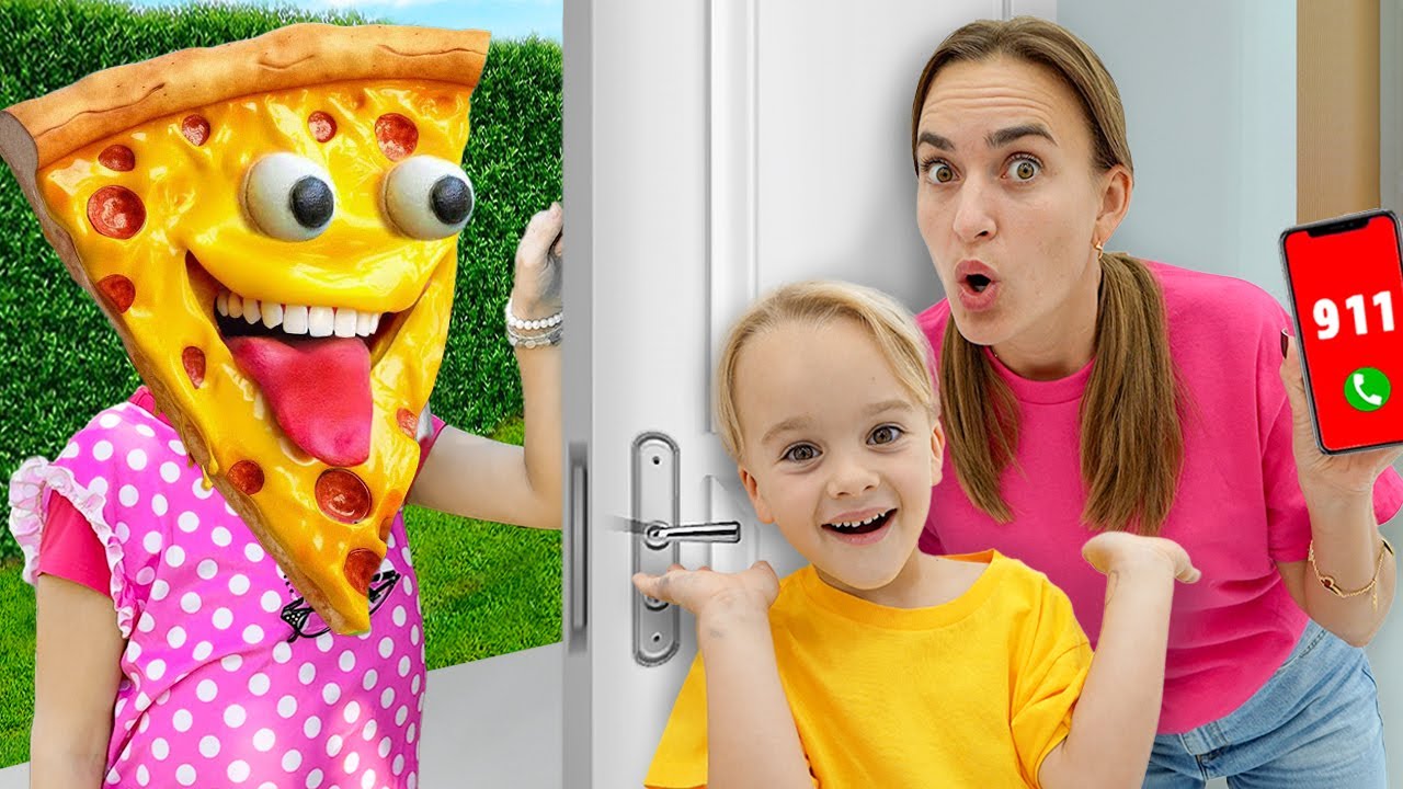 Wer ist an der Tür und andere nützliche Geschichten für Kinder mit Chris und Mama