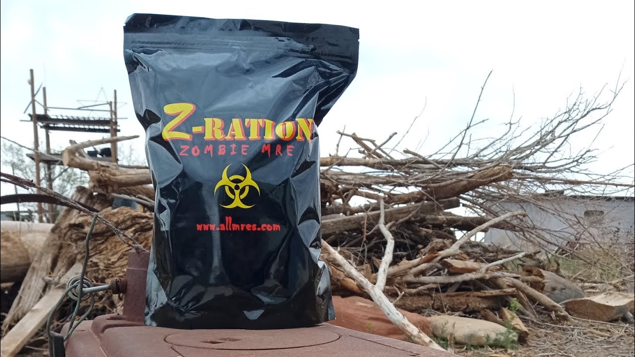 Checking out the Zombie MRE courtesy of @Deorse #mres #food #survival