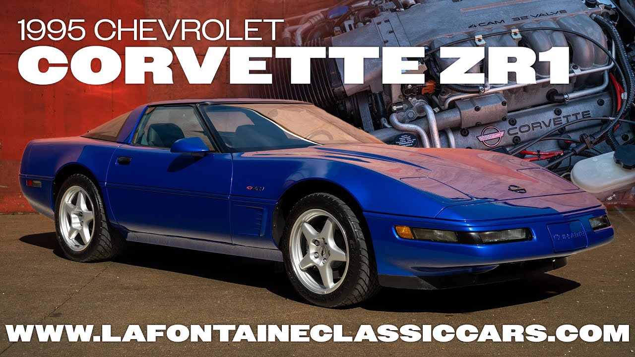 RARE! 1995 Chevrolet Corvette ZR1 Admiral Blue (1 of 12)