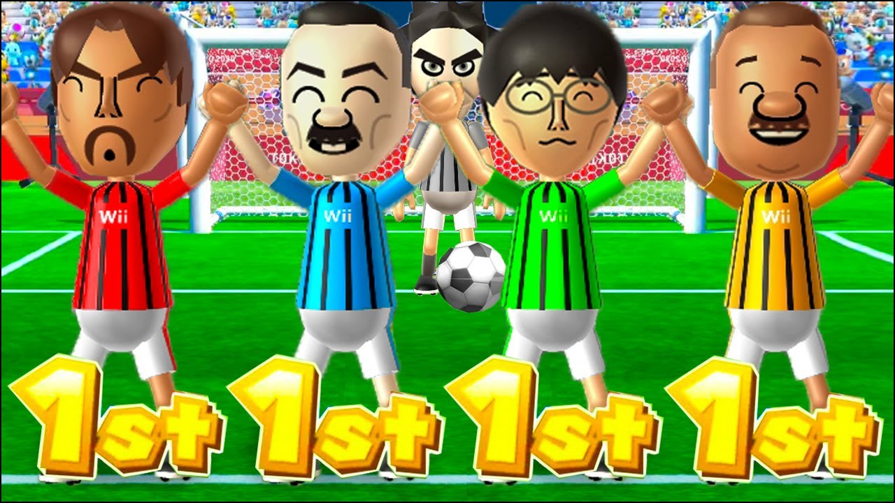 Wii Party MiniGames - Player Vs Gabriele Vs Ren Vs Marco (4 Players,Master Difficulty)