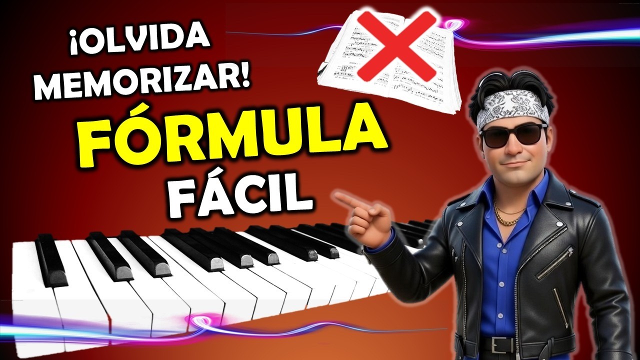 ESCALAS MAYORES - ¡No memorices! aprende la Fórmula y crea todas.
