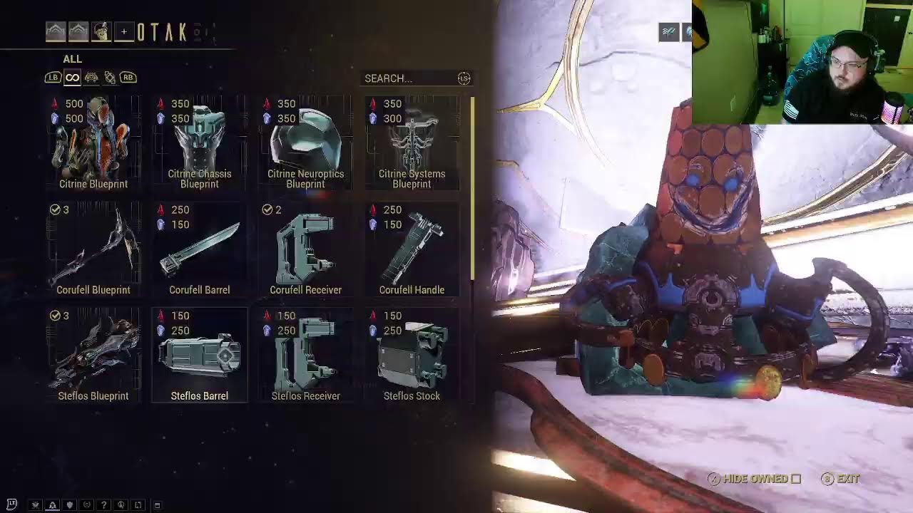 Day 11/365 Stream Challenge: Late Night Warframe grind with the HOMIES!