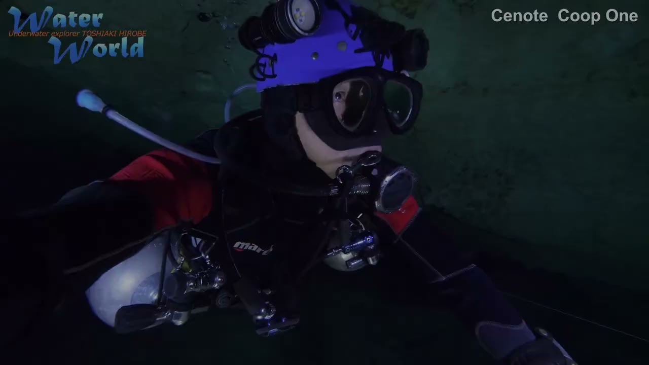 Water world　４K  VOL30  メキシコセノーテ　クープワン