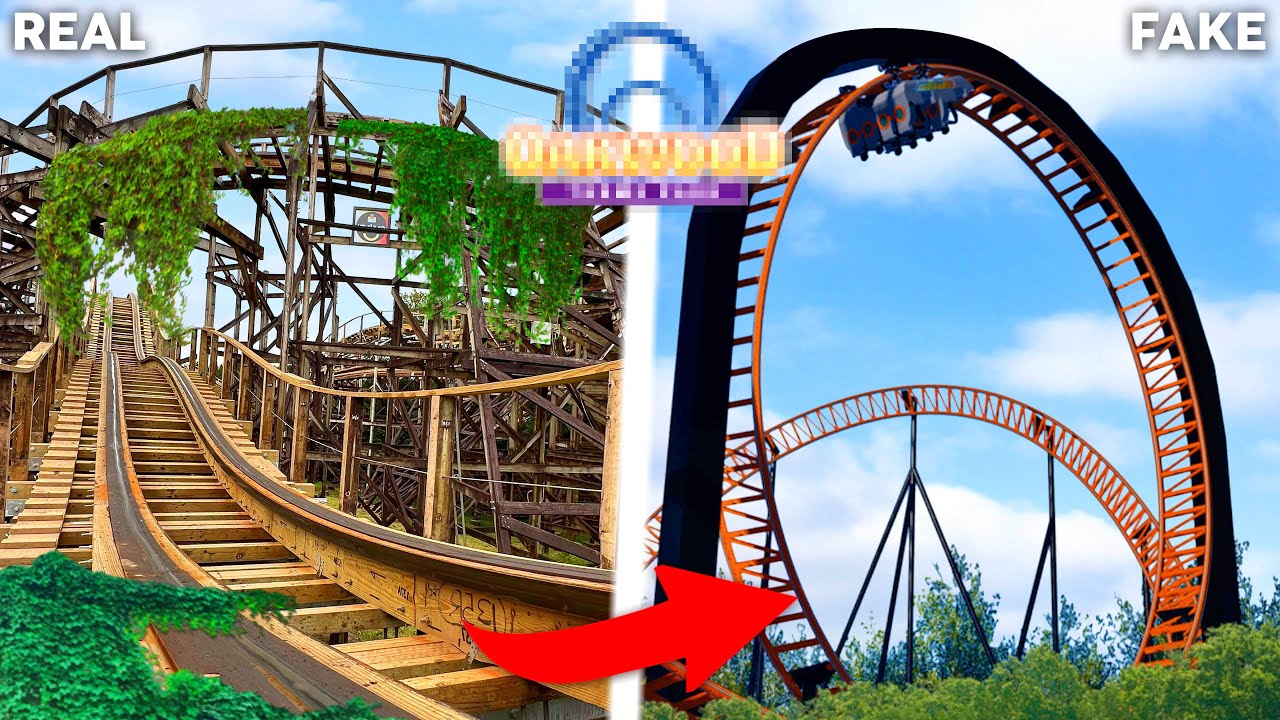 Visiting an Abandoned UK Theme Park... in Roblox??