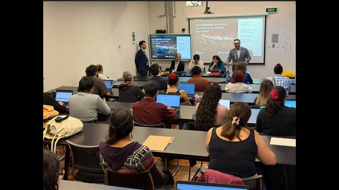 📲 Seminario “Ley Lafkenche: Autonomía, desarrollo y convivencia intercultural”