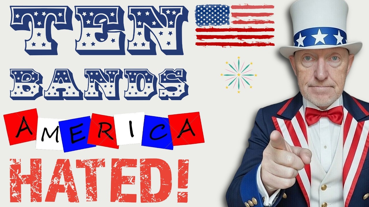 Ten British Bands America HATED ...  (And the reasons Why)
