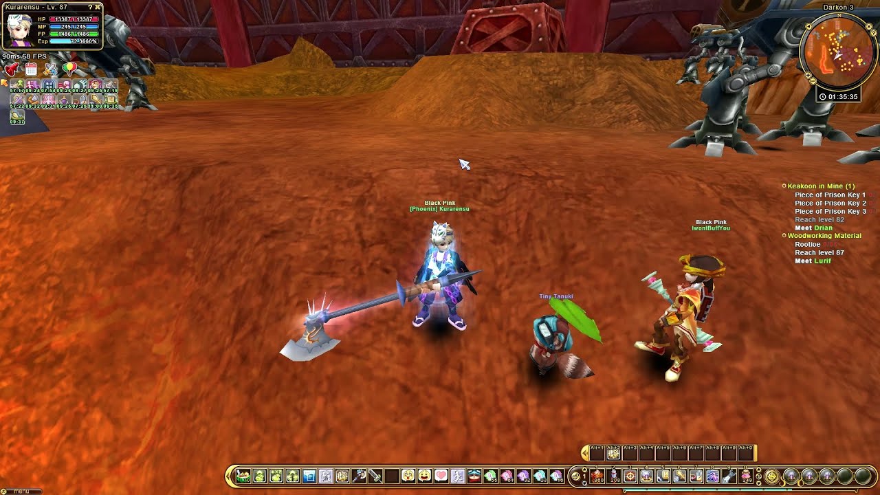 Flyff Universe - Knight Level 87