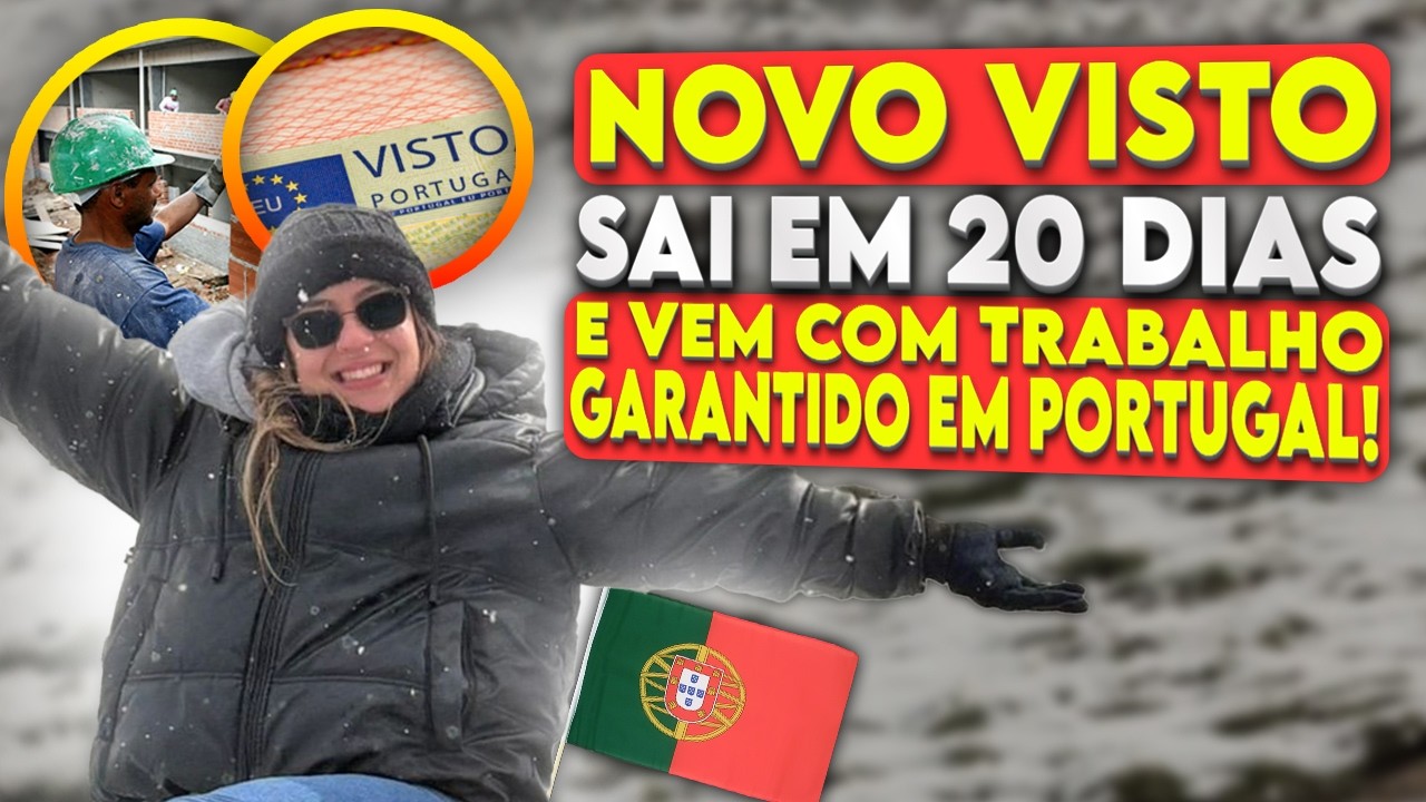 Quer trabalhar em Portugal? Entenda sobre esse novo visto !