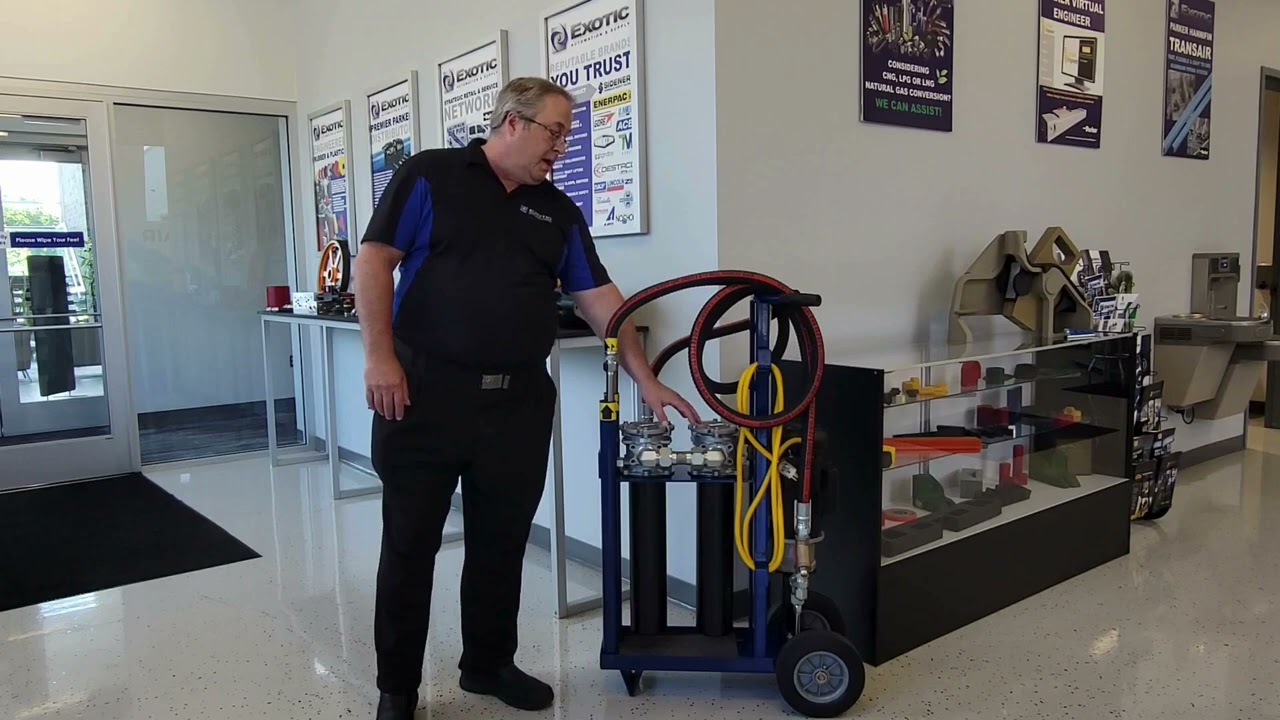 Portable Filter Carts