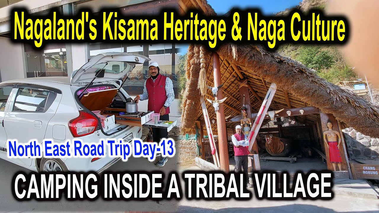 CAMPING INSIDE A TRIBAL VILLAGE 😱 | Nagaland