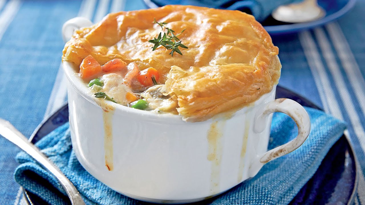 Loaded Chicken-Bacon Pot Pie | Southern Living