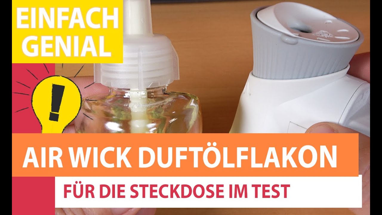Air Wick Duft&ouml;lflakon Starter-Set mit Ger&auml;t & Nachf&uuml;ller: Anleitung zur Einstellung & Inbetriebnahme