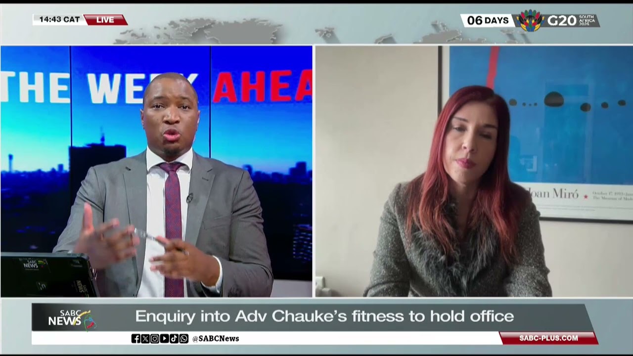 Inquiry into suspended DPP Andrew Chauke's fitness to hold office