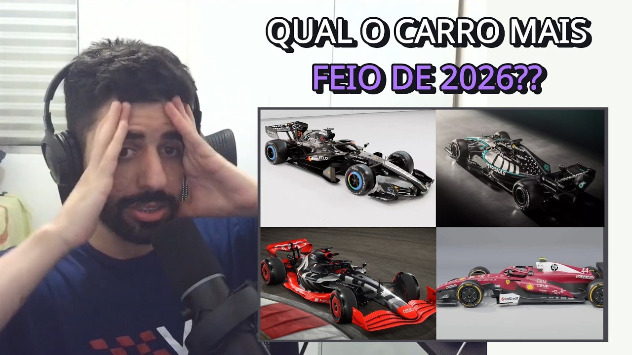 Os carros de F1 mais BONITOS e FEIOS em 2026!!