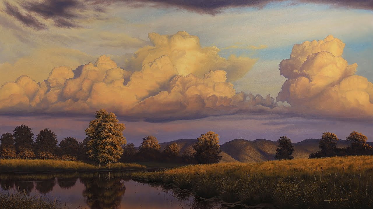 29 horas de pintura em 11 minutos | Óleo sobre tela | Time-lapse
