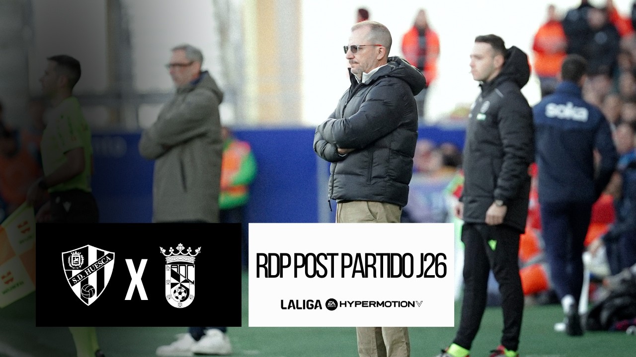 RDP Post partido - J26 SD Huesca vs AD Ceuta FC - José Juan Romero