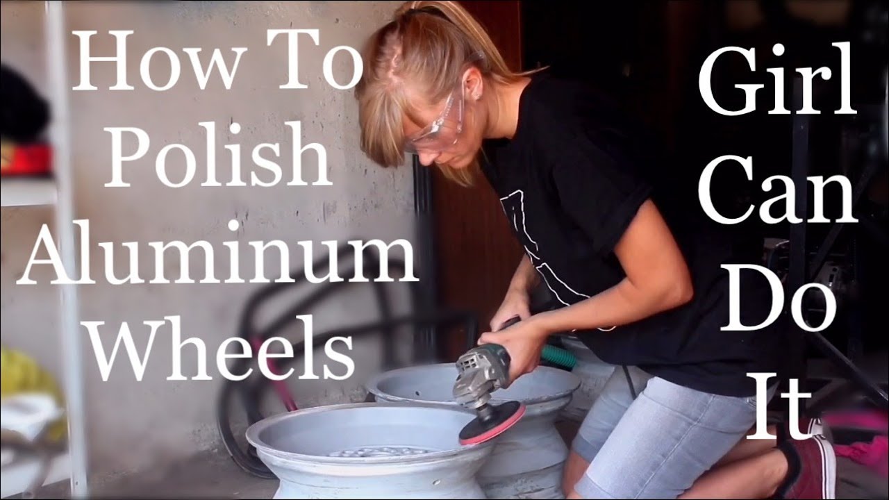 How to polish aluminum wheels to chrome mirror finish. Полировка алюминиевых дисков.