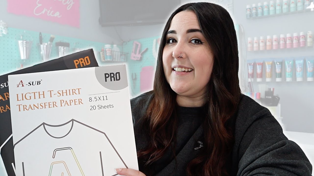 A-Sub Printable T-Shirt Transfer Paper Product Review / DIY Screenprint Shirt Transfer Paper