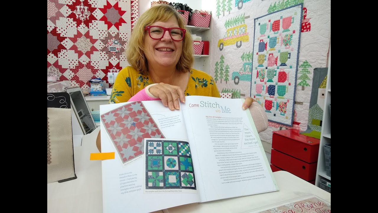 First Quilt - Pat Sloan July 25  Quilt challenge 2020