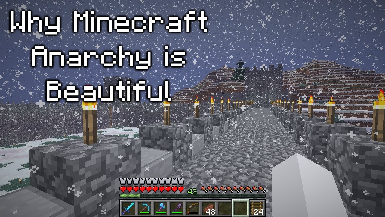 Why Minecraft Anarchy is Beautiful (in a way.)