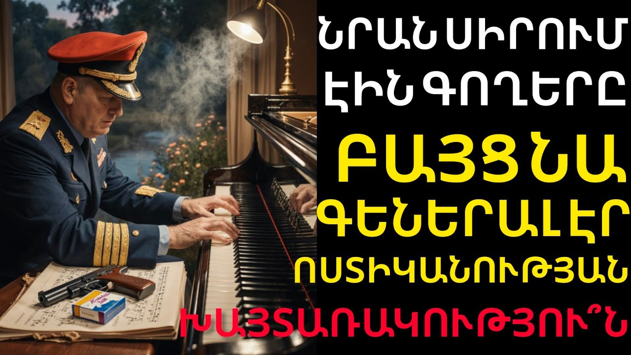 ԳՈՂԵՐԸ ԼԱՑՈՒՄ ԷԻՆ ԱՅՍ ԵՐԳԻ ՏԱԿ... Գեներալ էքիմյանի ողբերգական գաղտնիքը
