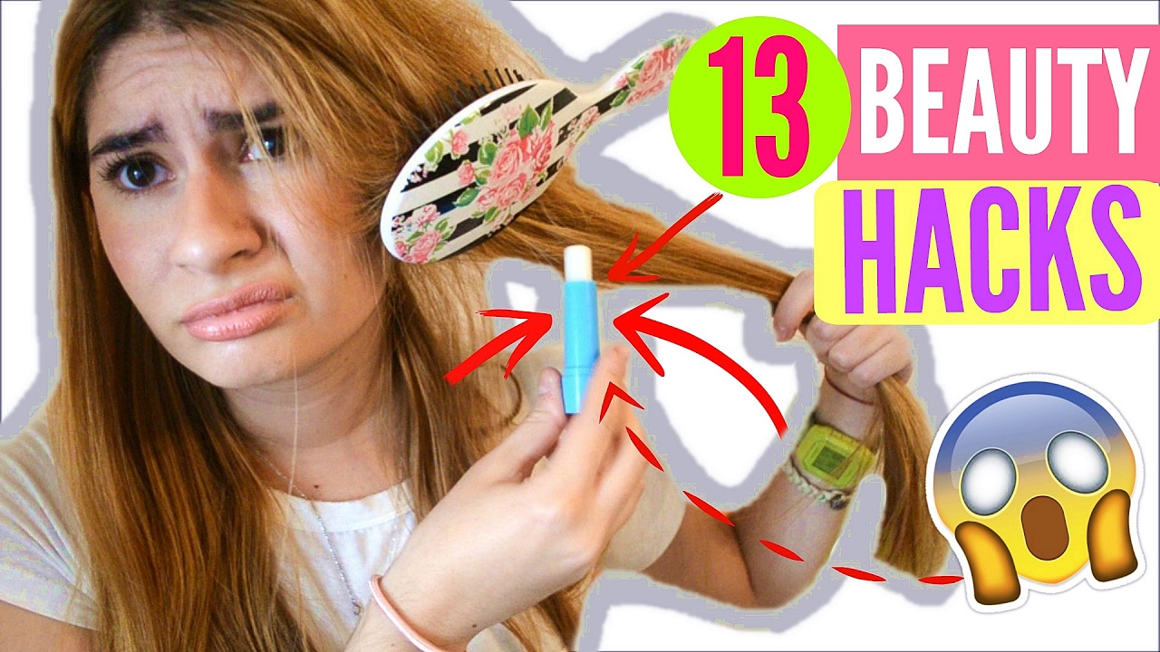 13 TRUCOS DE BELLEZA - BEAUTY HACKS CON BALSAMOS LABIALES