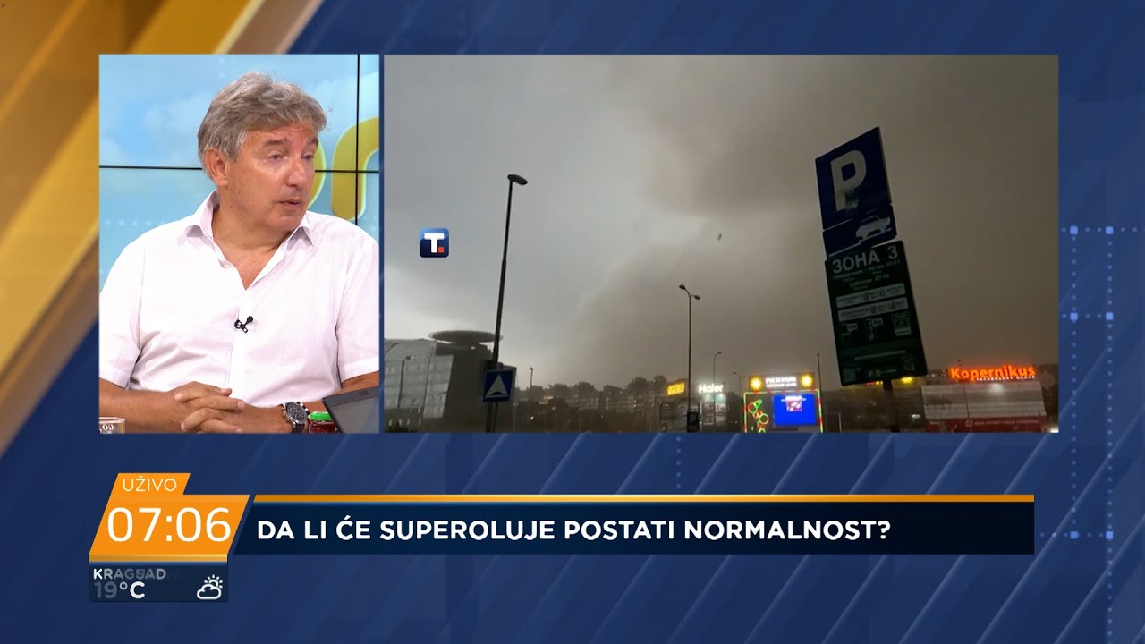 Stabilno vreme je iza nas, spremite se za superćelijske oluje