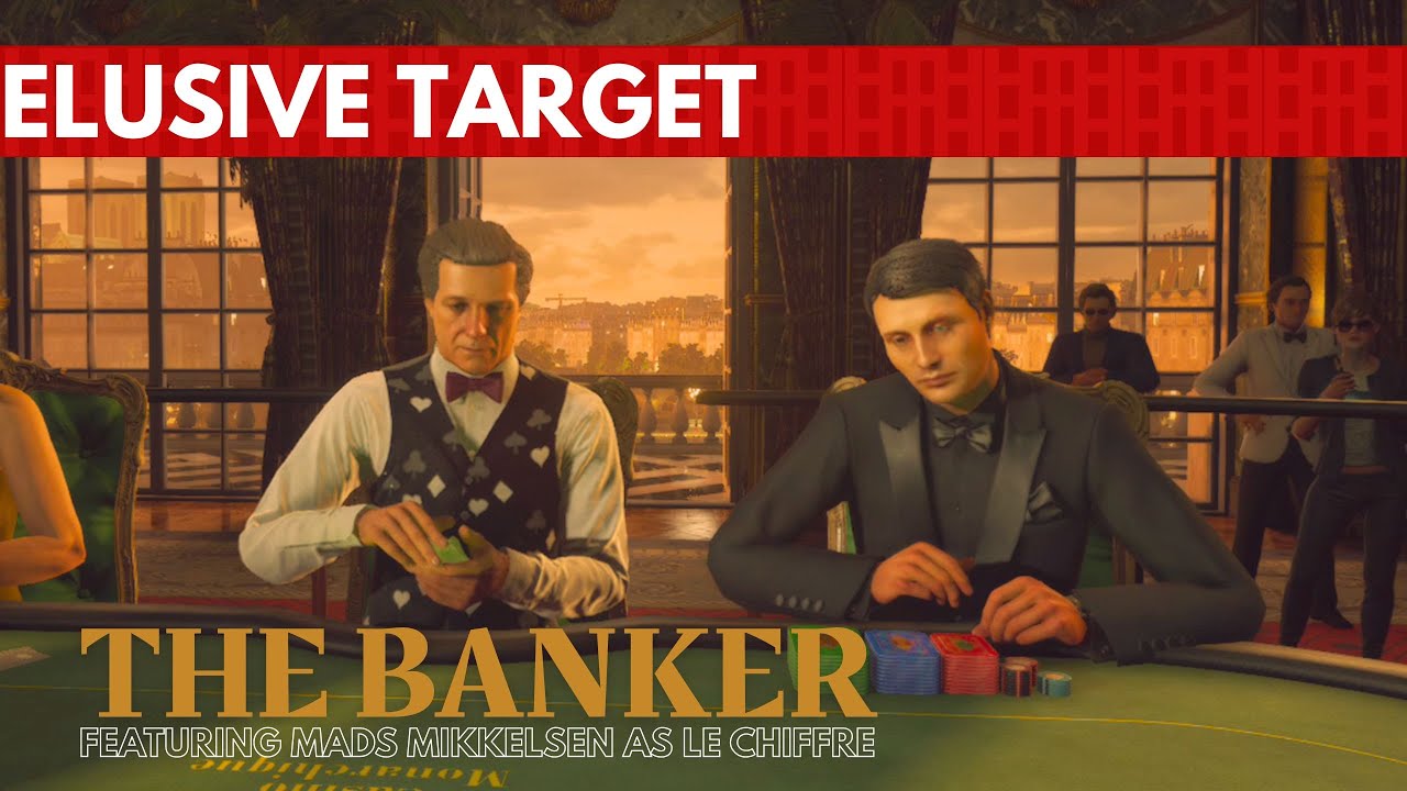 How To Eliminate Le Chiffre In Hitman | The Banker 'Casino Royale Themed' Elusive Target | Storyline