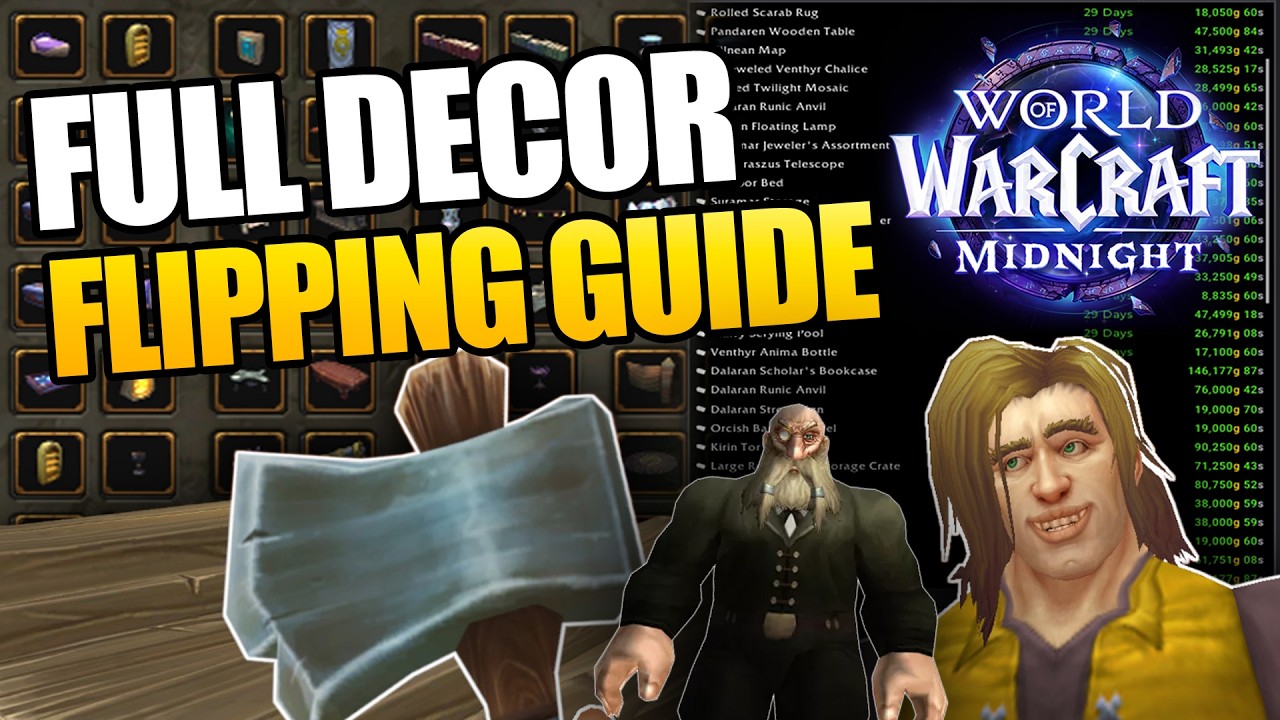 Decor Flipping Guide - How to Make Gold with Player Housing