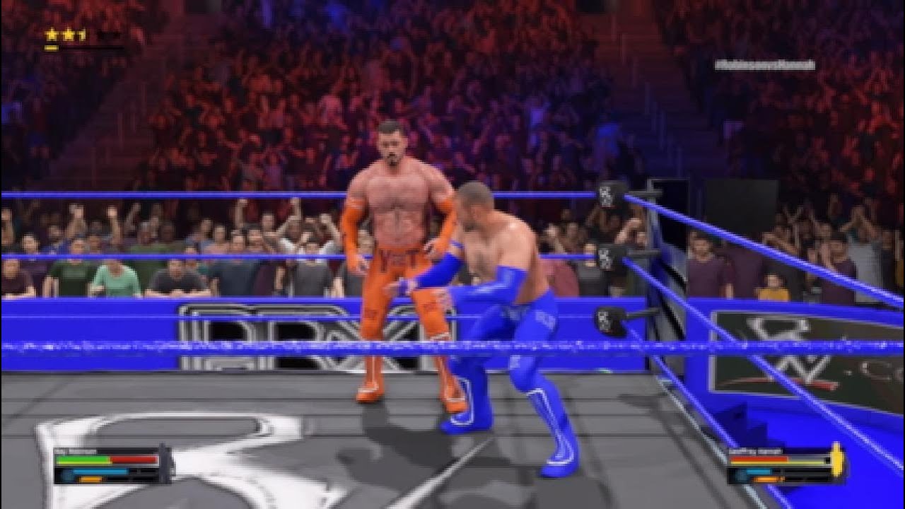 WWE 2K25 (PS5) - Ray Robinson vs. Geoffrey Hannah: RWE PBXI, January 22, 2026 [HD]