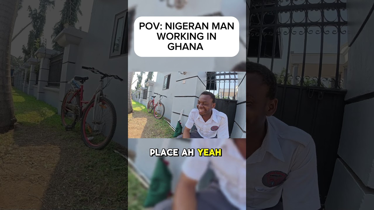 Nigerian working in GHANA #accra #nigeria #ghana