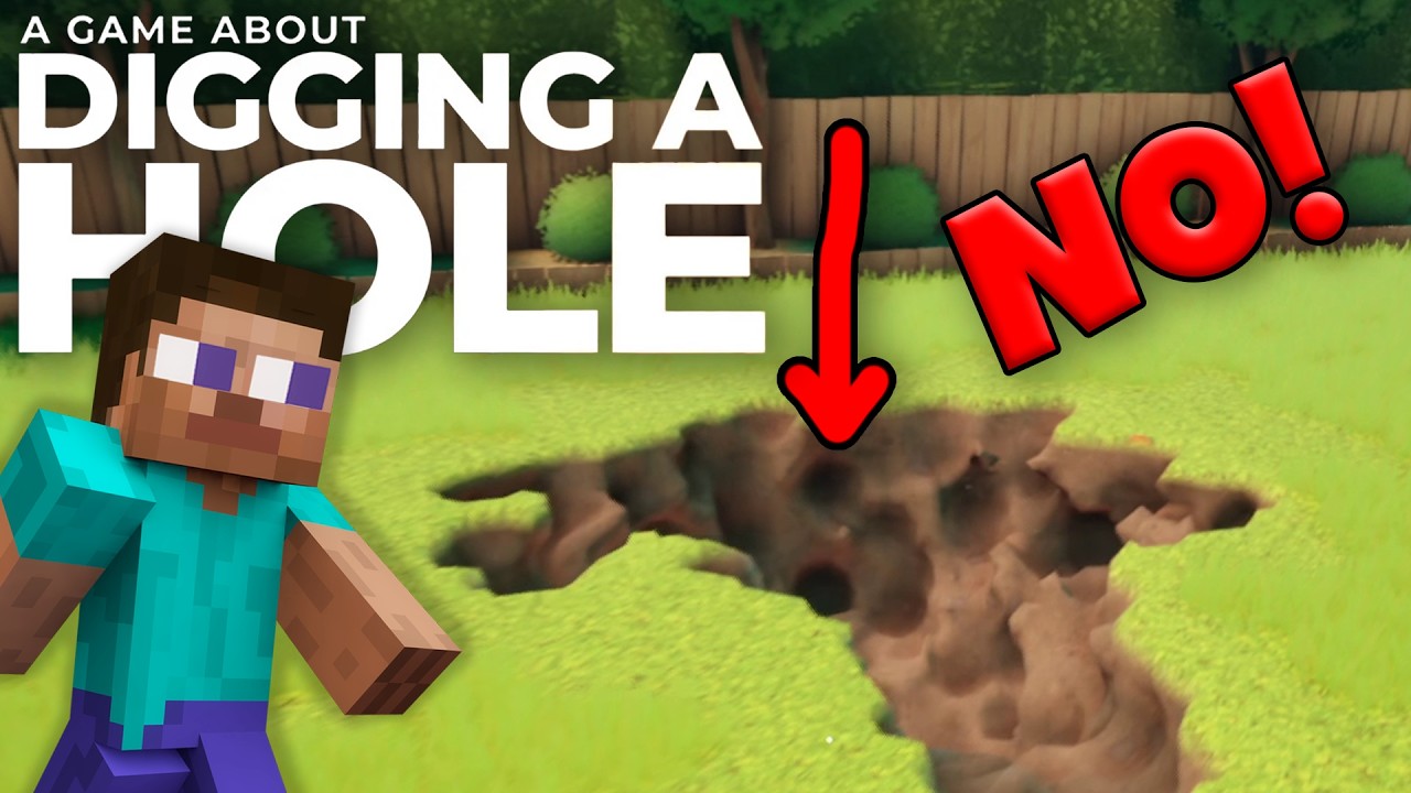 First Rule of Minecraft | A Game About Digging a Hole - Episode 1