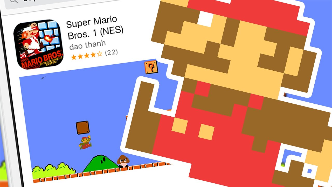 Super Mario Bros 1 on the App Store?!