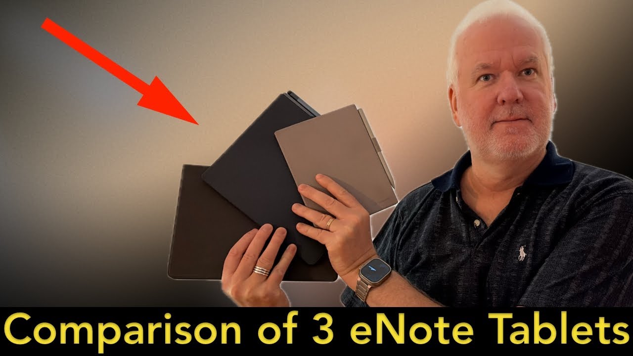 Сравнение трех планшетов eNote/ePaper: Penstar eNote Pro, viwoods AiPaper mini и XPPen Magic Note...