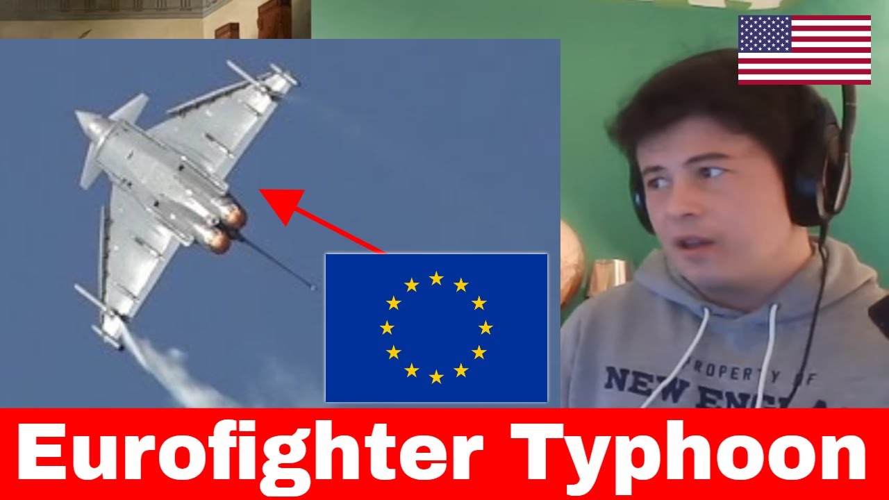 American Reacts Eurofighter Typhoon | AGGRESSIVE DEMO SHOW