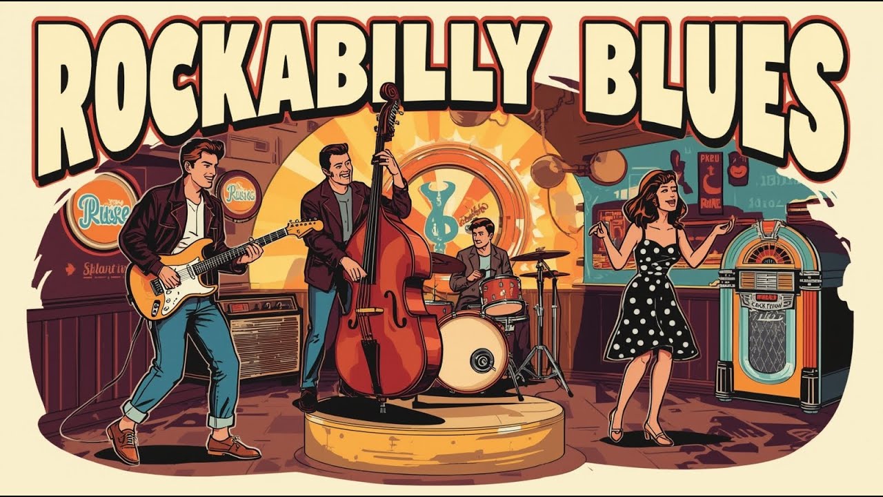 Retro Roadhouse Rockabilly Blues &ndash; Real 1950s Vintage Studio Atmosphere