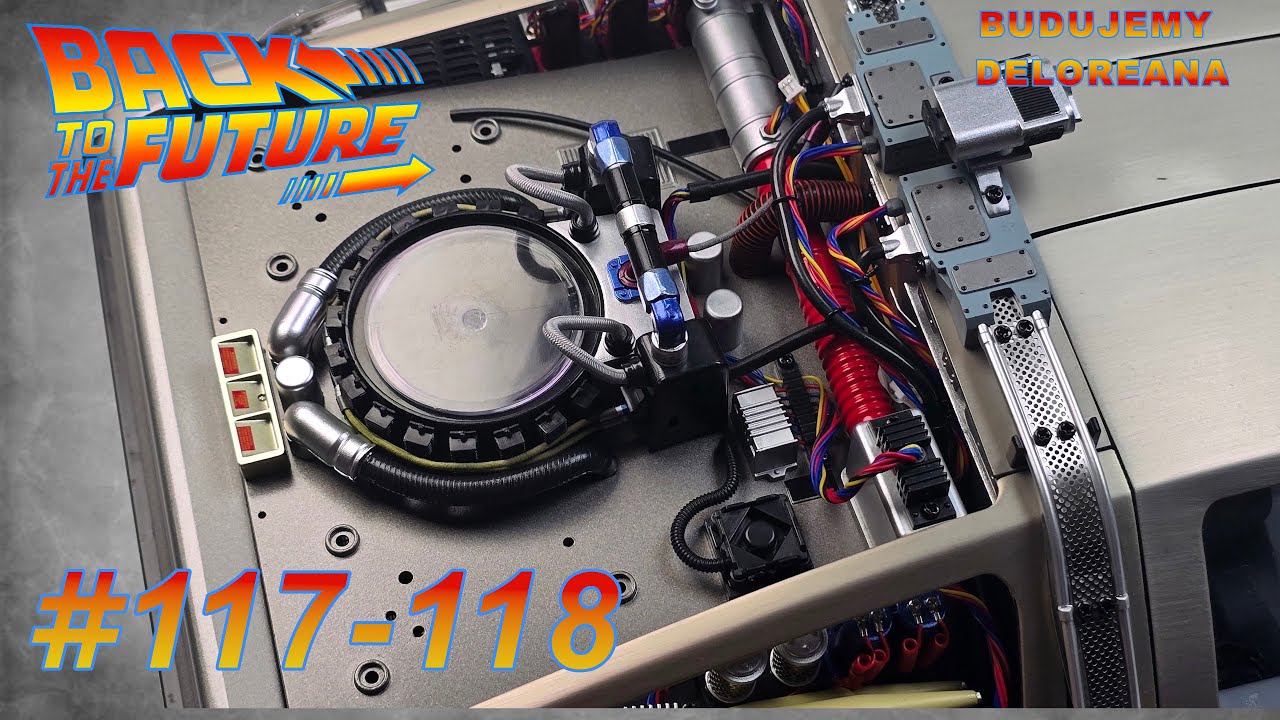 Build With Me Delorian 117-118 PL:)From Back to the Future.