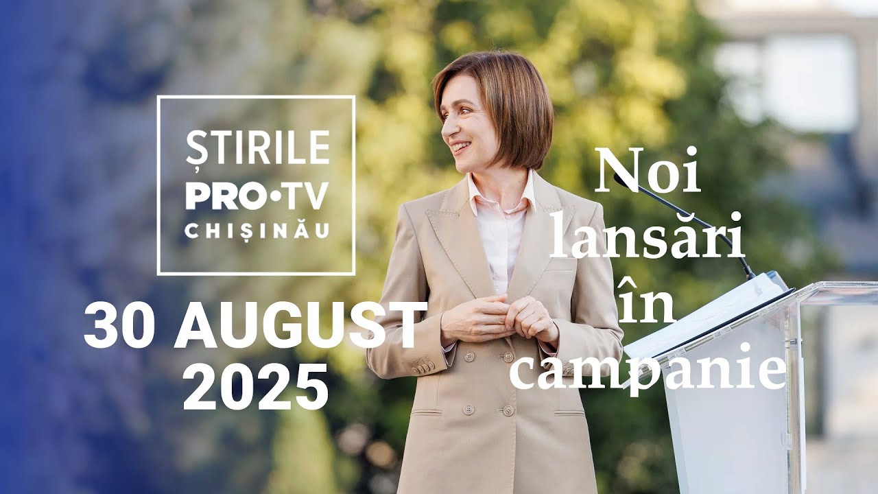 Știrile PRO TV (ORA 20:00) | NOI LANSĂRI &Icirc;N CAMPANIE | Moldova
