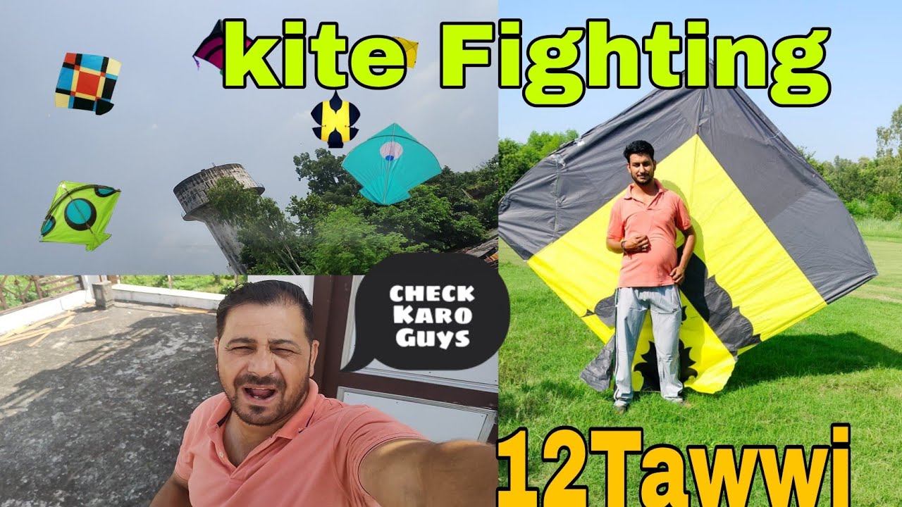 KITE Flying compitition And Kite fighting on RAkshabandan 😱(Aayu chib)