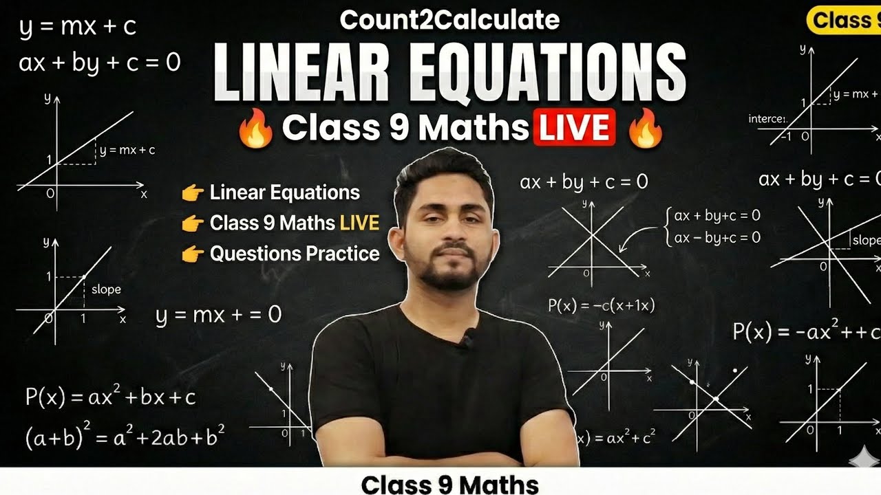 Class 9 Linear Equations in Two Variables | Full Questions Practice 💯#maths9 #linearequations #cbse