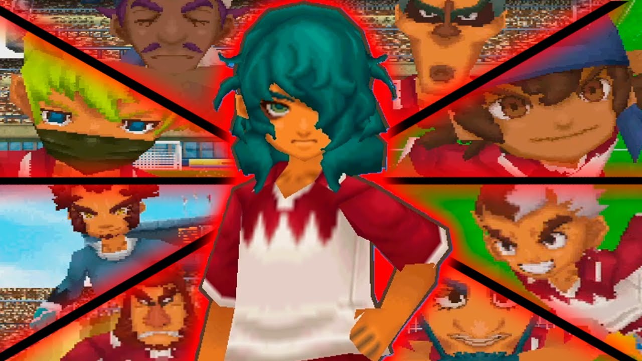 Desert Lion | All Techniques | Inazuma eleven DS Series