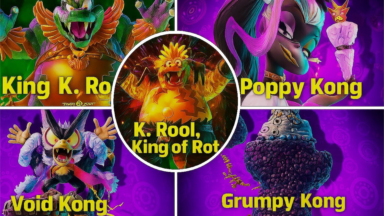 Donkey Kong Bananza – Bosses + True Ending