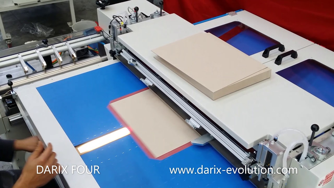 DARIX FOUR Encolleuse Rembordeuse Calandreuse