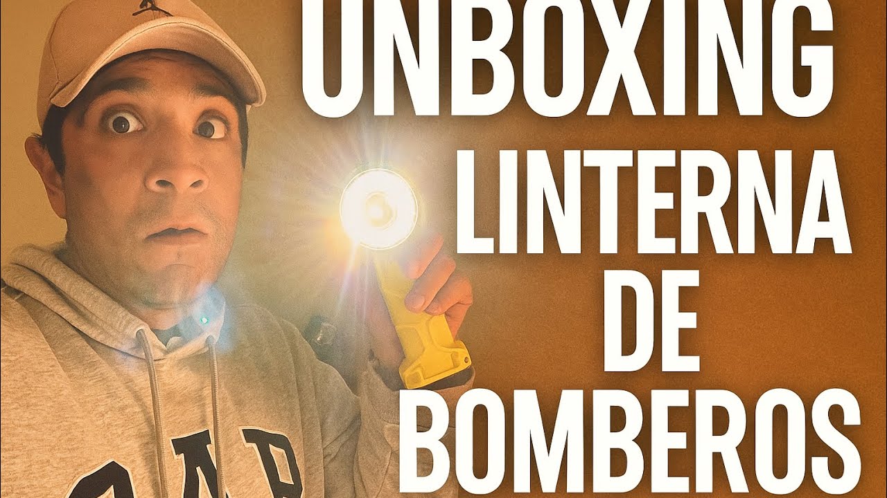 Unboxing de Linterna para Bomberos Bright Star Responder Pro / Green Fire 