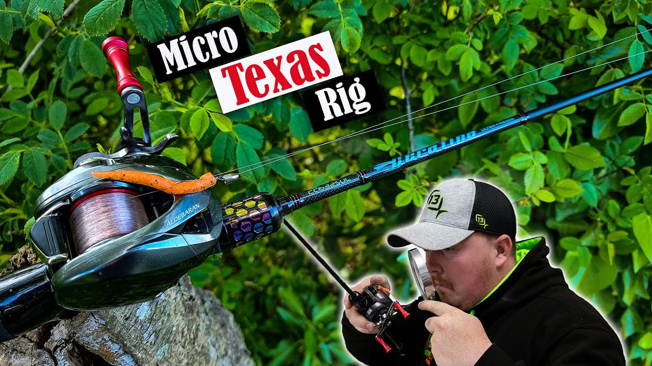 Ultra Light Texas Rig for TOUGH Canal Perch (+ GIVEAWAY)