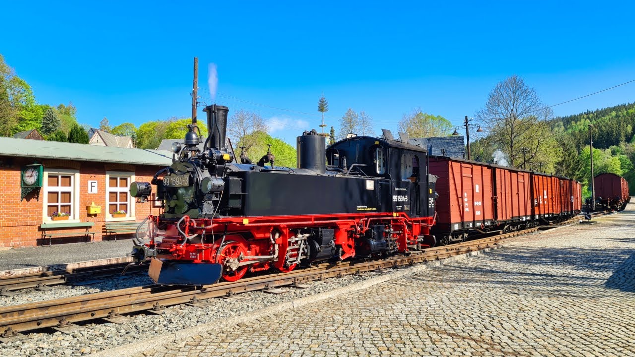Preßnitztalbahn Güterzugeinsätze 2022
