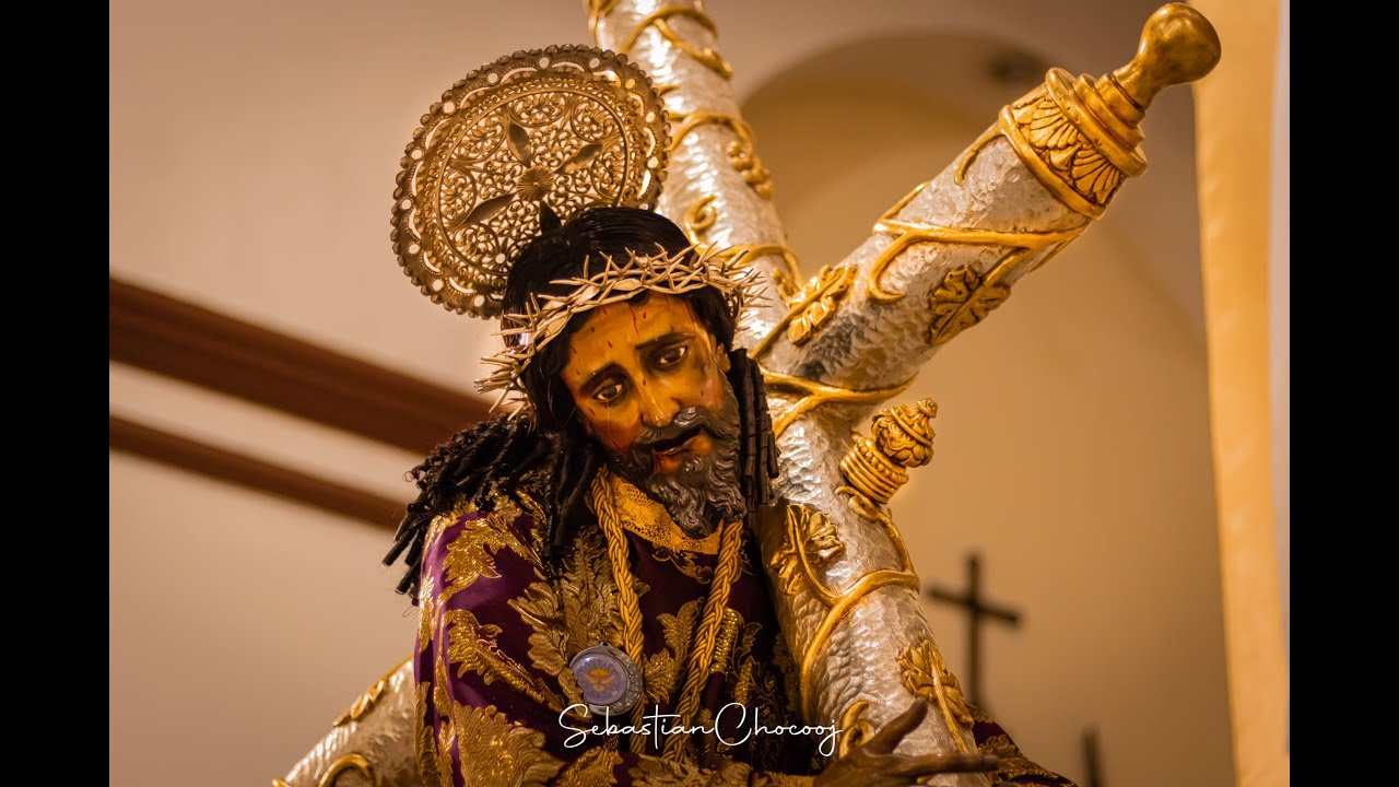 Salida Jesús Nazareno del Perdón Cobán 2024.